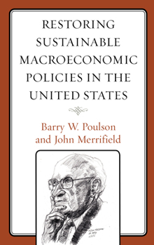 Hardcover Restoring Sustainable Macroeconomic Policies in the United States Book