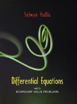 Hardcover Differential Equations with Boundary Value Problems Book