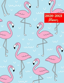 2020-2021 Planner: Pretty Daily, Weekly & Monthly Organizer & Diary - 2 Year Appointment Calendar, Business Planners, Agenda Schedule Logbook and Journal