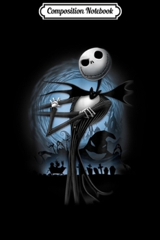 Paperback Composition Notebook: Disney Nightmare Before Christmas Jack Pose Journal/Notebook Blank Lined Ruled 6x9 100 Pages Book