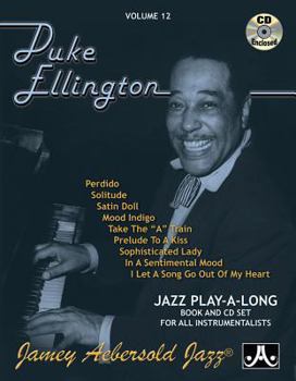 Paperback Jamey Aebersold Jazz -- Duke Ellington, Vol 12: Book & Online Audio Book