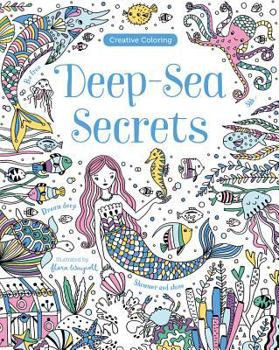 Paperback Deep-Sea Secrets (Creative Coloring) Book