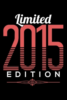 LIMITED 2015 EDITION: Dot Grid Journal, Diary, Notebook, 6x9 inches with 120 Pages.