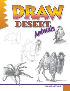 Paperback Draw Desert Animals Book