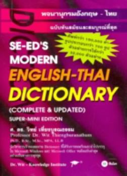 Paperback SE-Ed's Modern English-Thai Dictionary: Super Mini Edition Book