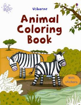 Animal Coloring Book [With Sticker(s)] - Book  of the First Colouring Books