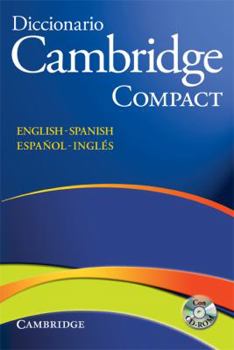 Paperback Diccionario Bilingue Cambridge Spanish-English Paperback with CD-ROM Compact edition [Spanish] Book