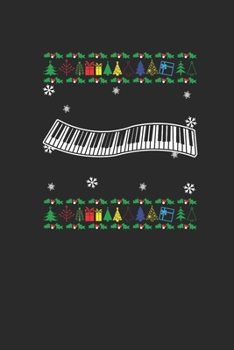 Christmas Piano: Dotted Bullet Notebook (6" x 9" - 120 pages) ~ Christmas Themed Notebook for Daily Journal, Diary, and Gift