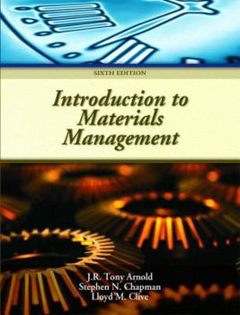 Hardcover Introduction to Materials Management Book