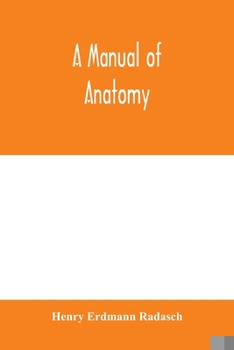 Paperback A manual of anatomy Book