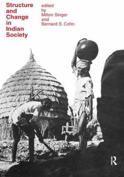 Hardcover Structure and Change in Indian Society Book