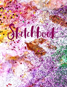 Paperback Sketchbook: Notebook for Sketching, Doodling, Painting, Drawing or Writing 8.5 x 11 100 Pages, 8.5 x 11 (Pretty Cute Abstract Cove Book