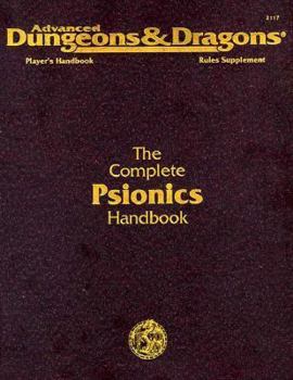 The Complete Psionics Handbook: Player's Handbook Rules Supplement (Advanced Dungeons & Dragons 2nd Edition) - Book  of the Advanced Dungeons & Dragons 2nd Edition