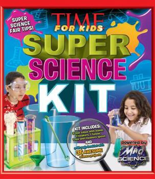 Paperback TIME for Kids Super Science Kit: A Step-by-Step Guide Book