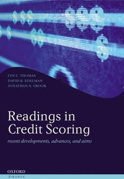 Hardcover Readings in Credit Scoring: Foundations, Developments, and Aims Book