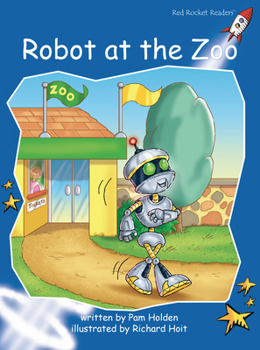 Paperback Robot at the Zoo Book