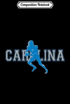 Composition Notebook: Carolina American Football Jersey 2019 London UK Gift  Journal/Notebook Blank Lined Ruled 6x9 100 Pages