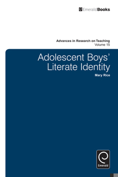 Hardcover Adolescent Boy's Literate Identity Book