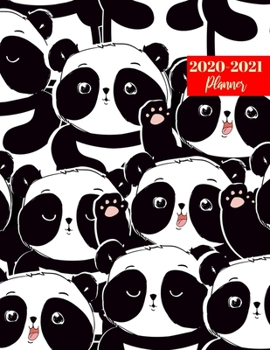 Paperback 2020-2021 Planner: Cute Jan 1, 2020 to Dec 31, 2021: Daily, Weekly & Monthly View Planner, Organizer & Diary Book