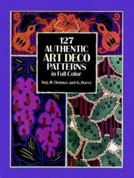 Paperback 127 Art Deco Patterns in Full Color Book