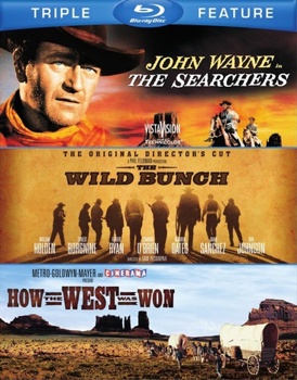 Blu-ray The Searchers / Wild Bunch / How The West Was Won Book