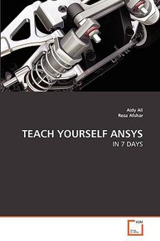 Paperback Teach Yourself Ansys [German] Book
