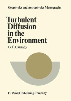 Hardcover Turbulent Diffusion in the Environment Book
