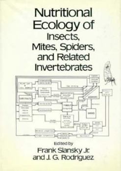 Hardcover Nutritional Ecology of Insects, Mites, Spiders, and Related Invertebrates Book