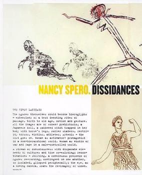 Paperback Nancy Spero: Dissidances Book