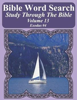 Paperback Bible Word Search Study Through The Bible: Volume 13 Exodus #4 [Large Print] Book