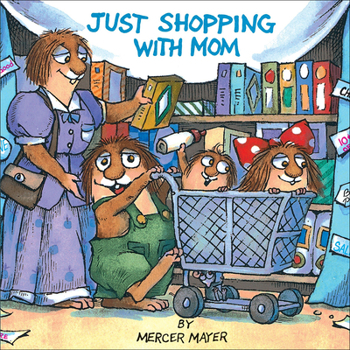 Library Binding Just Shopping with Mom Book