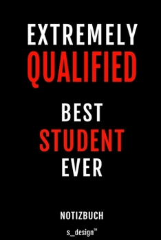 Notizbuch für Student: Originelle Geschenk-Idee [120 Seiten gepunktet Punkte-Raster blanko Papier] (German Edition)