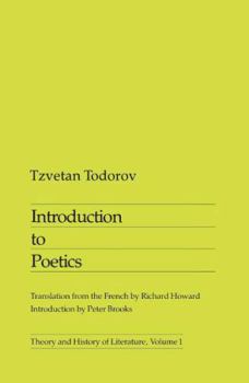 Paperback Introduction to Poetics: Volume 1 Book