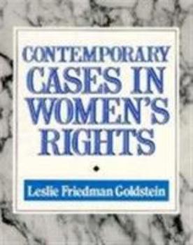 Paperback Contemporary Cases in Women's Rights Book