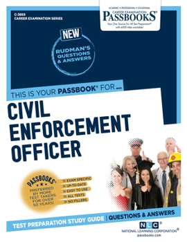 Paperback Civil Enforcement Officer (C-3869): Passbooks Study Guide Volume 3869 Book