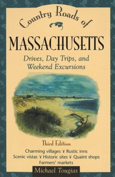 Paperback Country Roads of Massachusetts Book