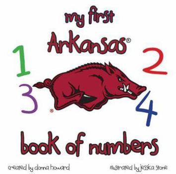 Board book My First Arkansas Book of Numbers Book