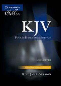 Leather Bound KJV Pocket Reference Bible, Black French Morocco Leather, Red-Letter Text, Kj243: Xr Book