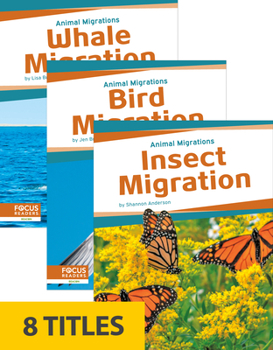 Paperback Animal Migrations (Set of 8) Book