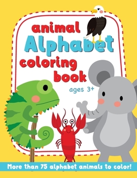 Paperback Animal Alphabet Coloring Book: Alphabet Animals to Color Book