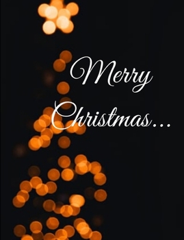 Paperback Merry Christmas: Merry Christmas notebook/journal/planner 100 pages Beautiful Book