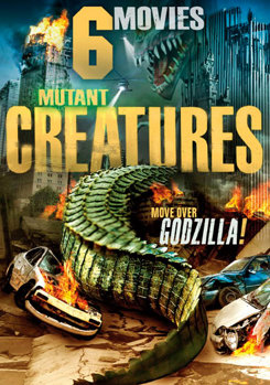 DVD 6-Movie Mutant Creatures Book