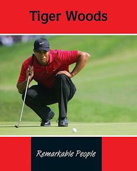 Library Binding Tiger Woods Book