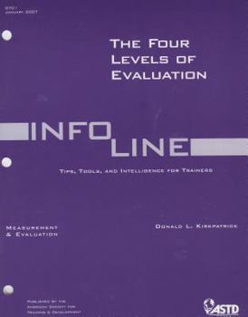 Paperback The Four Levels of Evaluation: Measurement and Evaluation Book