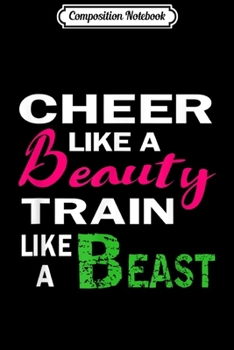 Composition Notebook: Cheer Like a Beauty Quotes Cheerleading  Journal/Notebook Blank Lined Ruled 6x9 100 Pages
