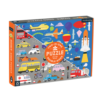 Misc. On the Move 100 Piece Double-Sided Puzzle Book