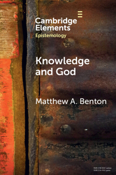 Paperback Knowledge and God Book