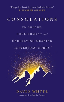 Hardcover Consolations: The Solace, Nourishment and Underlying Meaning of Everyday Words Book