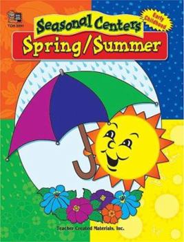 Paperback Seasonal Centers: Spring/Summer Book