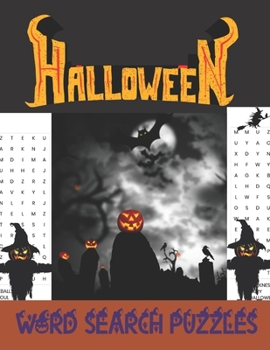 Halloween Word Search Puzzles: Halloween themed word search / 50 Halloween puzzles Book / halloween word search / Halloween Puzzles Book-9